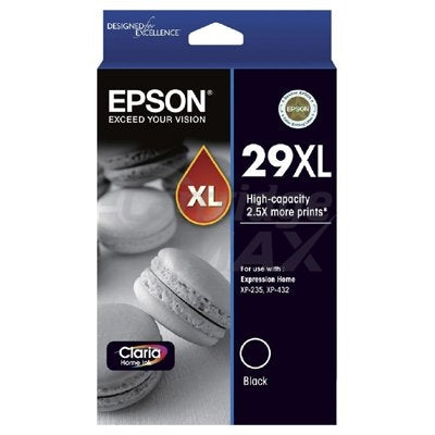 Epson 29XL (C13T29914010) Original Black High Yield Inkjet Cartridge