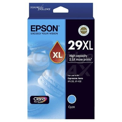 Epson 29XL (C13T29924010) Original Cyan High Yield Inkjet Cartridge