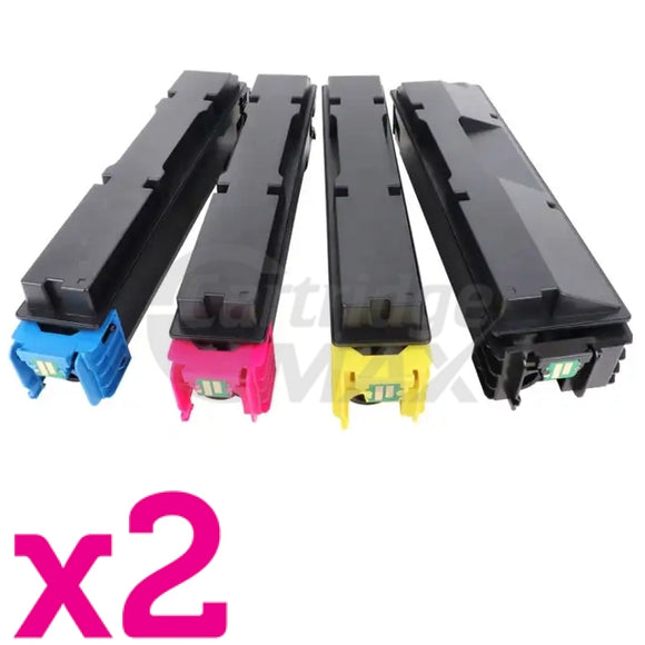 2 Sets of 4-Pack Compatible for TK-5374 Toner Cartridge Combo suitable for Kyocera Ecosys MA3500cix, MA3500cifx, PA3500cx [2BK,2C,2M,2Y]