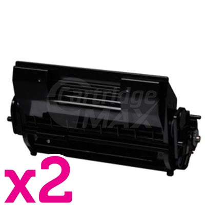 2 x OKI B710 / B720 / B730 Generic Black Toner Cartridge - 15,000 pages (1279001)