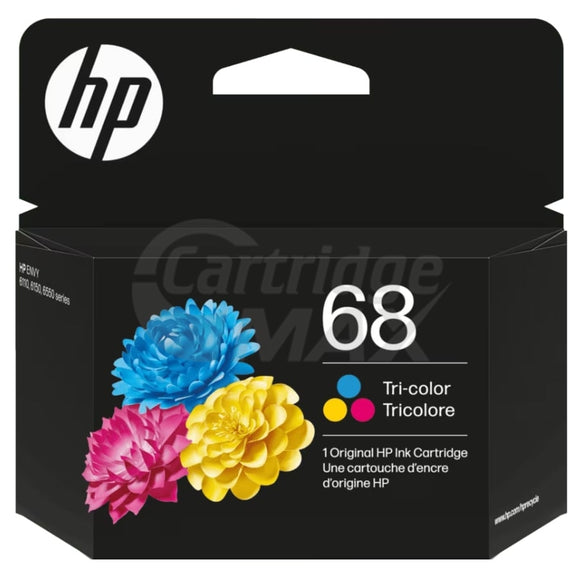 HP 68 Original Tri-colour Inkjet Cartridge 7FP20TA - 120 Pages