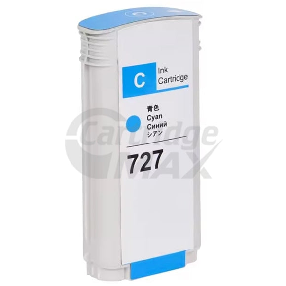 HP 727 Generic Cyan 300ml Inkjet Cartridge F9J76A