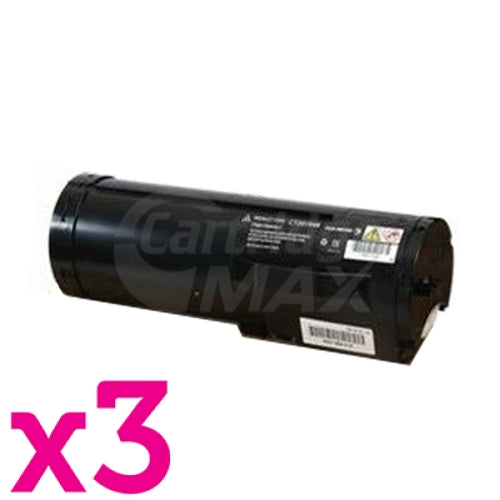 3 x Fuji Xerox DocuPrint M465AP Generic Black High Yield Toner Cartridge - 25,000 pages (CT202373)