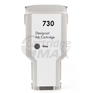 HP 730 Generic Grey 300ML DesignJet Inkjet Cartridge P2V72A / 3ED50A