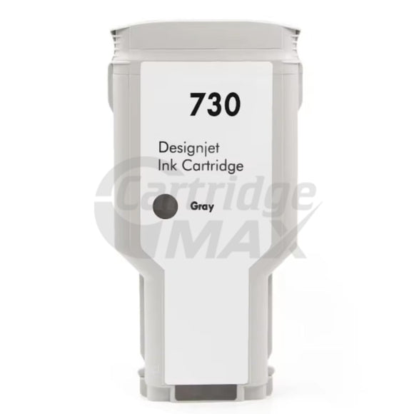 HP 730 Generic Grey 300ML DesignJet Inkjet Cartridge P2V72A / 3ED50A