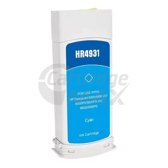 HP 81 Generic Cyan 680ml Ink Cartridge C4931A