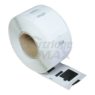 Dymo SD11353 / S0722530 Generic Multi Purpose 2UP Label Roll 13mm x 25mm - 1,000 labels per roll (with chip) for LabelWriter 550/5XL