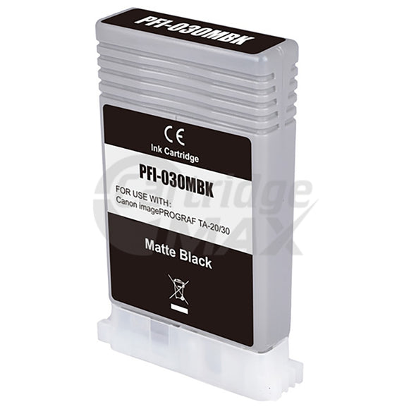 Generic Canon PFI-030MBK Matte Black Ink Tank 55ml