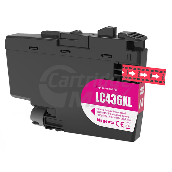 Brother LC-436XLM Generic High Yield Magenta Ink Cartridge