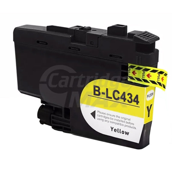 Brother LC-434Y Generic Yellow Ink Cartridge