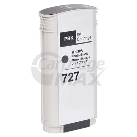 HP 727 Generic Photo Black 300ml Inkjet Cartridge F9J79A / 3WX20A