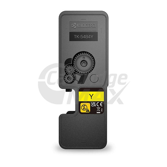 Original Kyocera TK-5484Y Yellow Toner Cartridge ECOSYS MA2101cfx, MA2101cwfx, PA2101cx, PA2101cwx