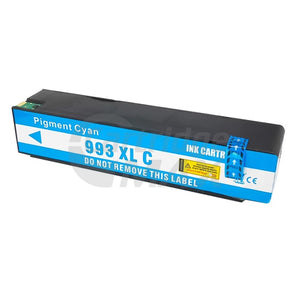HP 993X Generic Cyan High Yield Ink Cartridge M0J92AA - 16,000 Pages