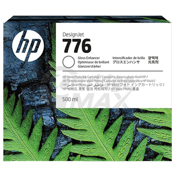 HP 776 Original Gloss Enhancer 500ML Ink Cartridge 1XB06A