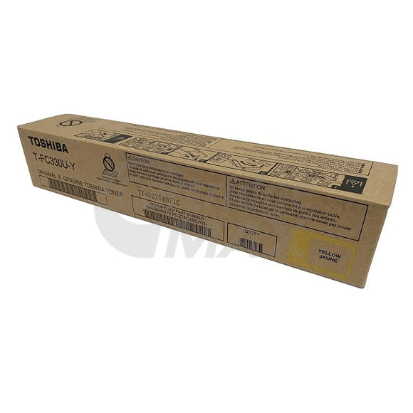 Original Toshiba e-Studio 300AC, 400AC Yellow Toner Cartridge TFC330Y