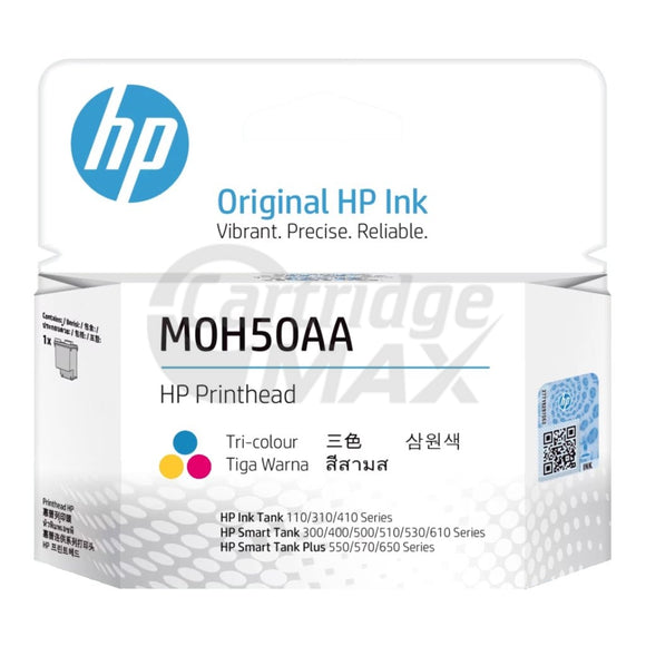 Original HP Tri-color Replacement GT Printhead M0H50AA