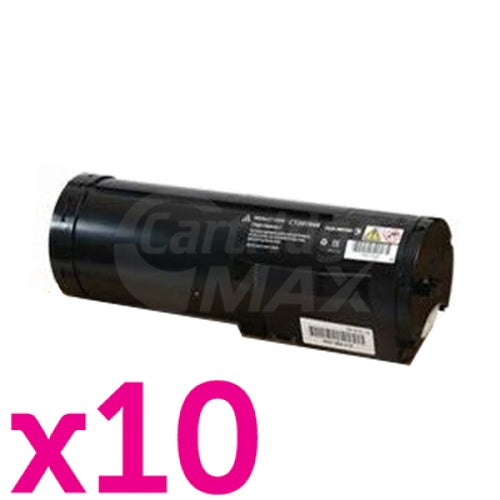 10 x Fuji Xerox DocuPrint M465AP Generic Black High Yield Toner Cartridge - 25,000 pages (CT202373)