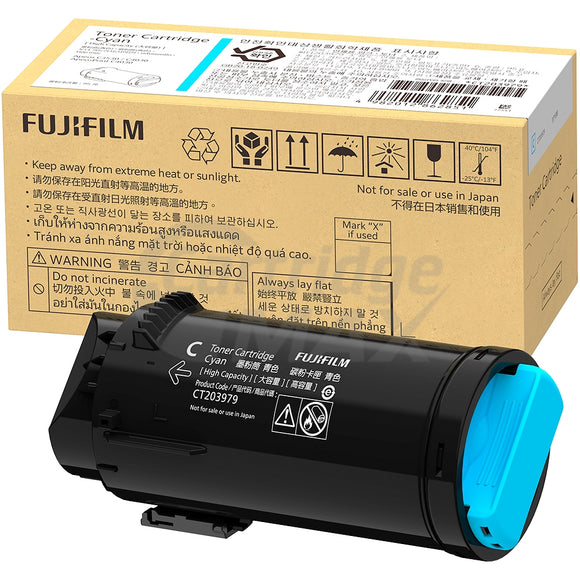 Fujifilm Apeos C4030 / C3530, ApeosPrint C4030 Original Cyan High Yield Toner Cartridge - 11,000 pages (CT203979)