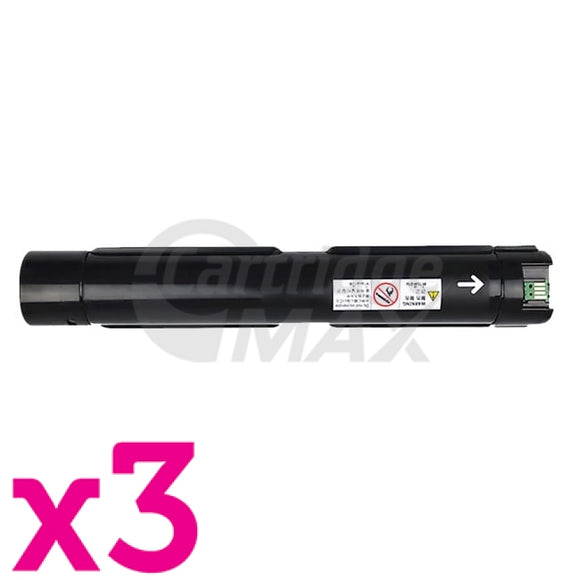 3 x Fuji Xerox DocuCentre SC2022 Generic Black Toner Cartridge CT203024 - 12,500 pages