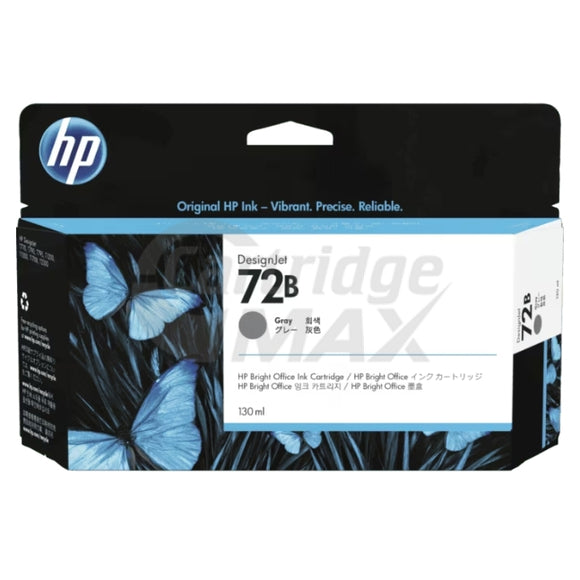 HP 72B Original Grey 130ml Inkjet Cartridge C9374A / 3WX08A