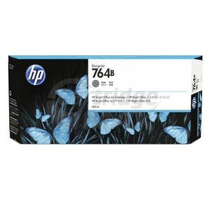 HP 764B Original Grey 300ML DesignJet Ink Cartridge 3WX42A