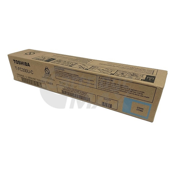Original Toshiba e-Studio 300AC, 400AC Cyan Toner Cartridge TFC330C