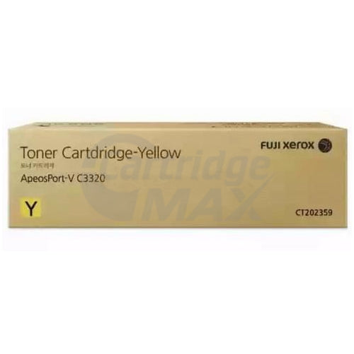 Original Fuji Xerox ApeosPort V C3320 Yellow Toner Cartridge CT