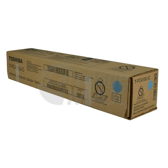 Original Toshiba e-Studio 2010AC, 2515AC, 3015AC, 3515AC, 4515AC, 5015AC Cyan Toner Cartridge TFC415C