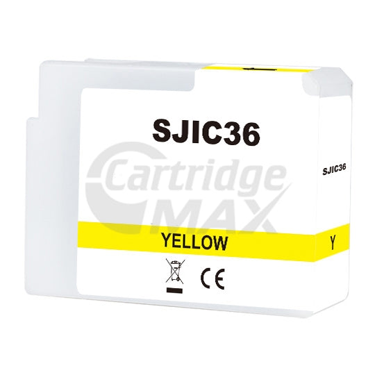 Generic Epson SJIC36P-Y Yellow Ink Cartridge C13T44C440 for ColorWorks C6010 C6510