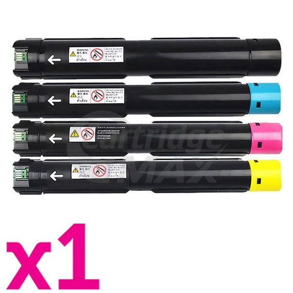 4 Pack Fuji Xerox DocuCentre SC2022 Generic Toner Cartridge Combo CT203024 - CT203027 [1BK,1C,1M,1Y]
