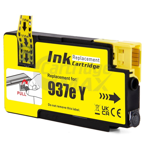 HP 937e EvoMore Generic Yellow Ink Cartridge 4S6W8NA