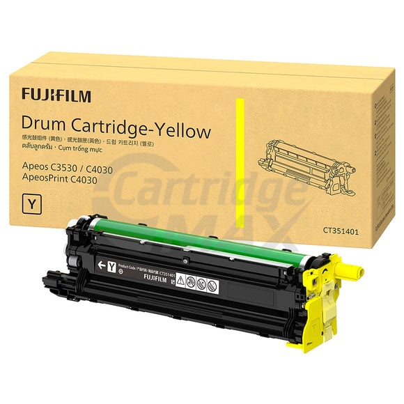 Fujifilm Apeos C4030 / C3530, ApeosPrint C4030 Original Yellow Drum Cartridge - 60,000 pages (CT351401)