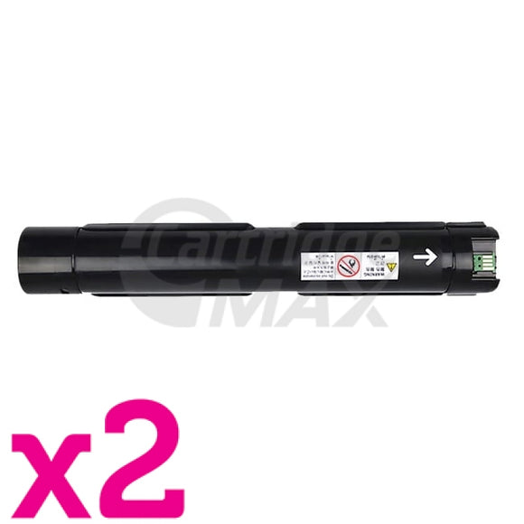 2 x Fuji Xerox DocuCentre SC2022 Generic Black Toner Cartridge CT203024 - 12,500 pages
