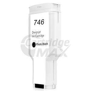 HP 746 Generic Photo Black 300ML DesignJet Ink Cartridge P2V82A / 3WX35A
