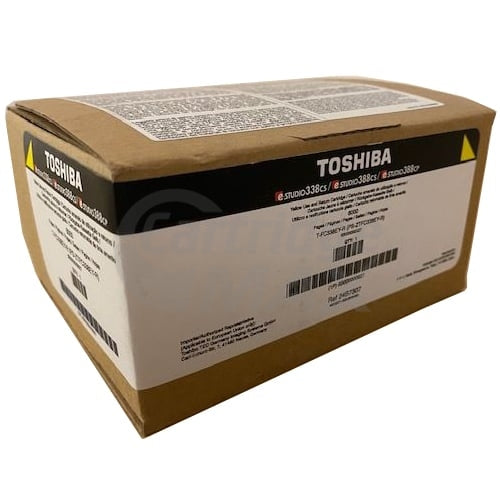 Original Toshiba e-Studio 338CS, 388CS, 388CP Yellow Toner Cartridge TFC338PYR