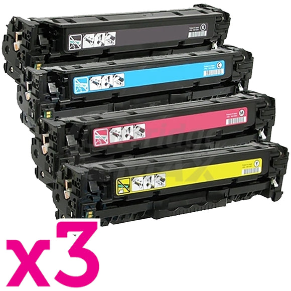 3 Sets of 4 Pack HP 658A W2000A-W2003A Generic Toner Cartridges Combo [3BK,3C,3M,3Y]