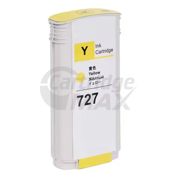 HP 727 Generic Yellow 300ml Inkjet Cartridge F9J78A