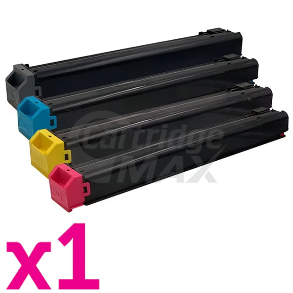 4 Pack Sharp MX-2300 / 2700 / 3500 / 4500 / 3501 / 4501 Generic Toner Cartridges MX-27GT [1BK,1C,1M,1Y]