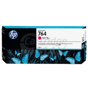 HP 764 Original Magenta 300ML DesignJet Ink Cartridge C1Q14A