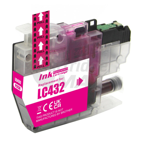 Brother LC-432M Generic Magenta Ink Cartridge