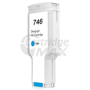 HP 746 Generic Cyan 300ML DesignJet Ink Cartridge P2V80A / 3WX36A