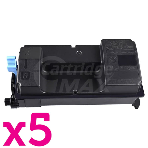 5 x Compatible for TK-3404 Black Toner Kit suitable for Kyocera PA4500x