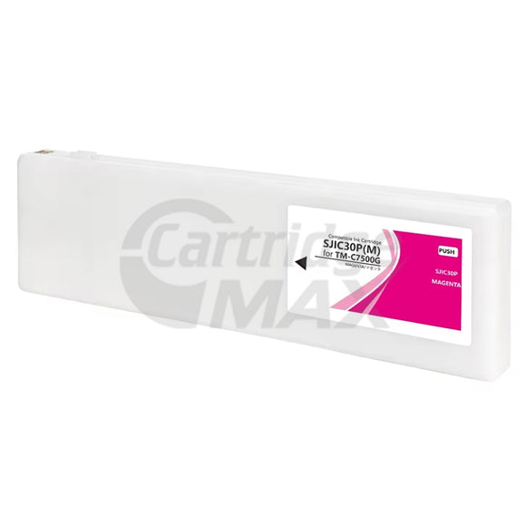 Generic Epson SJIC30P(M) Magenta Ink Cartridge C33S020637 for TM-C7500G