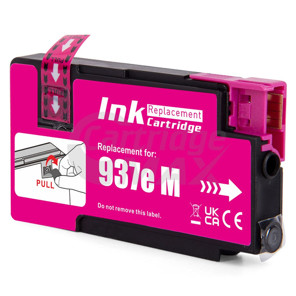 HP 937e EvoMore Generic Magenta Ink Cartridge 4S6W7NA
