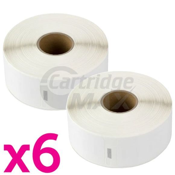 3 x Dymo 1933085 Generic Durable Industrial White Label Roll 19mm x 64mm - 900 labels per pack [450 labels x 2] (with chip) for LabelWriter 550/5XL