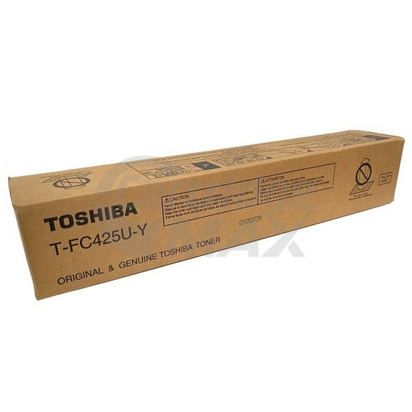 Original Toshiba e-Studio 2020AC, 2525AC, 3025AC, 3525AC, 4525AC, 5525AC, 6525AC Yellow Toner Cartridge TFC425Y