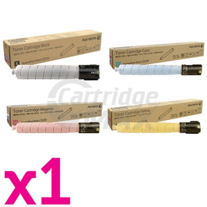 4 Pack Original Fuji Xerox ApeosPort Print C5570 Toner Cartridges CT203402 - CT203405 [1BK,1C,1M,1Y]