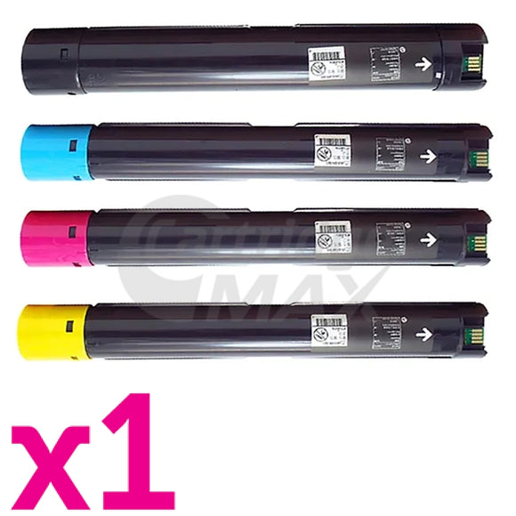 4 Pack Fujifilm Apeos C2450 S Generic Toner Cartridges CT204013 - CT204016 [1BK,1C,1M,1Y]