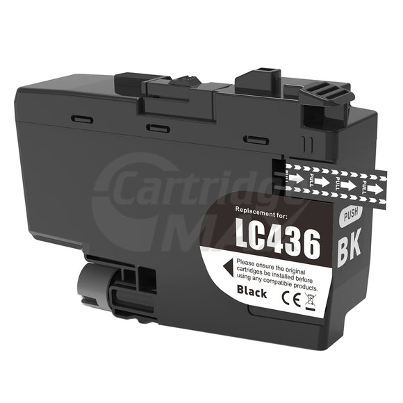 Brother LC-436BK Generic Black Ink Cartridge