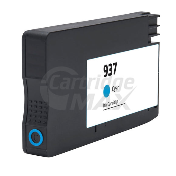 HP 937 Generic Cyan Ink Cartridge 4S6W2NA - 800 Pages
